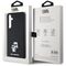 Karl Lagerfeld Saffiano Karl&amp;Choupette Pin case for Samsung Galaxy A35 - black | Techbox