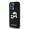 Karl Lagerfeld Silicone Karl&amp;Choupette MagSafe case for iPhone 15 Pro Max - black | Techbox