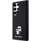Karl Lagerfeld Silicone Karl&amp;Choupette Metal Pin case for Samsung Galaxy S24 Ultra - black | Techbox