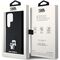 Karl Lagerfeld Silicone Karl&amp;Choupette Metal Pin case for Samsung Galaxy S24 Ultra - black | Techbox