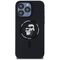Karl Lagerfeld Silicone Karl&amp;Choupette Ring MagSafe case for iPhone 15 Pro Max - black - Apple Cases - Cases - Techbox