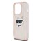 Karl Lagerfeld IML Choupette Head &amp; Monogram case for iPhone 13 Pro / 13 - pink - Uncategorized Cases (2) - Cases - Techbox