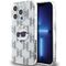 Karl Lagerfeld IML Choupette Head &amp; Monogram case for iPhone 15 Pro Max - transparent | Techbox