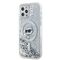 Karl Lagerfeld Liquid Glitter Choupette Head MagSafe Case for iPhone 12 / 12 Pro - Transparent | Techbox
