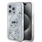 Karl Lagerfeld Liquid Glitter Karl Head MagSafe case for iPhone 15 Pro - transparent - Uncategorized Cases (2) - Cases - Techbox