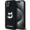 Karl Lagerfeld Silicone Choupette Head MagSafe Case for iPhone 15 Plus / 14 Plus - Black | Techbox