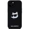 Karl Lagerfeld Silicone Choupette Head MagSafe Case for iPhone 15 Plus / 14 Plus - Black | Techbox