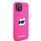 Karl Lagerfeld Silicone Choupette Head MagSafe Case for iPhone 15 Plus / 14 Plus - Pink | Techbox