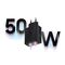 Samsung Power Adapter Duo EP-T5020XBEGEU network charger 2x USB-C 50W - black - Travel Chargers - Smartphone Chargers - Techbox