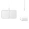 Samsung Wireless Charger Duo EP-P5400TWEGEU inductive charger 15W - white + mains charger + cable - Powerbanks - Smartphone Chargers - Techbox