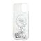 Karl Lagerfeld Liquid Glitter Choupette Head MagSafe case for iPhone 15 / 14 / 13 - transparent | Techbox