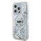 Karl Lagerfeld Liquid Glitter Karl Head MagSafe case for iPhone 15 Pro Max - transparent | Techbox