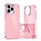 Glitter Case for iPhone 16 - pink with glitter | Techbox