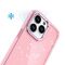Glitter Case for iPhone 16 Pro Max - pink with glitter | Techbox
