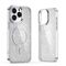 Glitter Case MagSafe for iPhone 16 Plus - white with glitter | Techbox