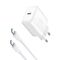 Joyroom JR-TCF24 USB-C PD 30W QC SFC network charger - white + 1m USB-C cable | Techbox