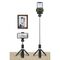 Tech-Protect L01S Bluetooth Selfie Stick with Tripod up to 70cm - Black - Cameras Accessories - Action Cameras - Techbox