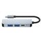 HUB Tech-Protect V2 4in1 USB-C - USB-A 3.0 / USB-A 2.0 / USB-C / HDMI - gray | Techbox