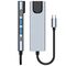 HUB Tech-Protect V3 5in1 USB-C - USB-A 3.0 / USB-A 2.0 / USB-C / HDMI / RJ45 - gray | Techbox