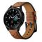 Tech-Protect Leather Strap for Samsung Galaxy Watch 4 / 5 / 5 Pro / 6 / 7 / FE - Brown | Techbox