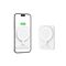 Tech-Protect LifeMag PB10 Powerbank with MagSafe 5000mAh 15W USB-C port - white + USB-C cable - Powerbanks - Smartphone Chargers - Techbox