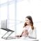 Tech-Protect ULS400 universal foldable stand for laptops up to 17" - silver | Techbox