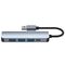 HUB Tech-Protect V0 5in1 USB-A - USB-A 3.0 / 3x USB-A 2.0 / USB-C - gray | Techbox