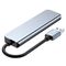 HUB Tech-Protect V0 5in1 USB-A - USB-A 3.0 / 3x USB-A 2.0 / USB-C - gray | Techbox