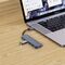 HUB Tech-Protect V0 5in1 USB-A - USB-A 3.0 / 3x USB-A 2.0 / USB-C - gray | Techbox
