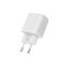 Tech-Protect C20W USB-C PD 20W / USB-A QC 3.0 Charger with USB-C / Lightning Cable - White - Travel Chargers - Smartphone Chargers - Techbox