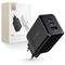 Tech-Protect C65W charger 2x USB-C PD 65W / USB-A QC 3.0 - black | Techbox