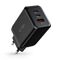 Tech-Protect C65W charger 2x USB-C PD 65W / USB-A QC 3.0 - black | Techbox