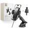 Tech-Protect CM15W-V1 Car Phone Holder with 15W Inductive Charger for Cockpit/Air Vent - Black - Car Chargers - Smartphone Chargers - Techbox