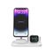 Tech-Protect QI15W-A22 MagSafe inductive charger with 3in1 MagSafe stand for smartphone / Apple Watch / AirPods - white | Techbox