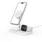 Tech-Protect QI15W-A22 MagSafe inductive charger with 3in1 MagSafe stand for smartphone / Apple Watch / AirPods - white | Techbox