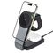 Tech-Protect QI15W-A28 MagSafe 3in1 Inductive Charger with Smartphone / Apple Watch / AirPods Stand - Black | Techbox
