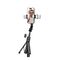 Tech-Protect L05S Bluetooth Selfie Stick with Tripod up to 105cm with LED Light - Black - Cameras Accessories - Action Cameras - Techbox