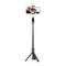 Tech-Protect L05S Bluetooth Selfie Stick with Tripod up to 105cm with LED Light - Black - Cameras Accessories - Action Cameras - Techbox