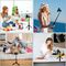 Tech-Protect L06S Bluetooth magnetic selfie stick with MagSafe, remote control, tripod up to 82cm and 360 head - black - Cameras Accessories - Action Cameras - Techbox