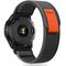 Tech-Protect Nylon Strap for Garmin Fenix 3 / 5X / 3HR / 5X Plus / 6X / 6X Pro / 7X - Black-Orange - Accessories - Smartwatches & Accessories - Techbox