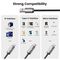 Tech-Protect UltraBoost 3in1 USB-A - Lightning / USB-C / micro USB 3.5A cable 1m - gray - Cables & Adapters - Cables & Accessories - Techbox
