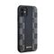 DKNY Leather Checkered Mono Pattern MagSafe Case for iPhone 11 / Xr - Black - Uncategorized Cases (2) - Cases - Techbox