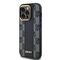 DKNY Leather Checkered Mono Pattern MagSafe case for iPhone 14 Pro - black | Techbox