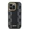 DKNY Leather Checkered Mono Pattern MagSafe case for iPhone 14 Pro - black | Techbox