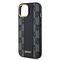 DKNY Leather Checkered Mono Pattern MagSafe Case for iPhone 15 Plus / 14 Plus - Black | Techbox
