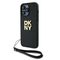 DKNY Wrist Strap Stock Logo case for iPhone 14 Pro - black - Uncategorized Cases (2) - Cases - Techbox