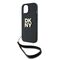DKNY Wrist Strap Stock Logo case for iPhone 15 / 14 / 13 - black | Techbox