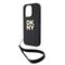 DKNY Wrist Strap Stock Logo case for iPhone 15 Pro - black - Uncategorized Cases (2) - Cases - Techbox