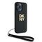 DKNY Wrist Strap Stock Logo case for iPhone 15 Pro Max - black - Uncategorized Cases (2) - Cases - Techbox
