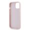 Karl Lagerfeld Diagonal Quilted Script case for iPhone 15 Plus / 14 Plus - pink | Techbox